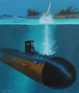 Dean Ellis, Combination Painting - U.S.S. Virginia