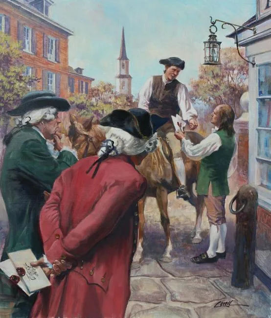 Dennis Lyall, Postmaster, Oil on Canvas