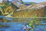 Ivan Kozlov, Chinese Merganser - 1996 Russia Duck Conservation Presentation Cover