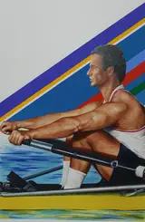 Olympic Centennial Games - Rowing, Helmuth Stone Gallery 2020