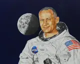 Buzz Aldrin, Helmuth Stone Gallery 2020