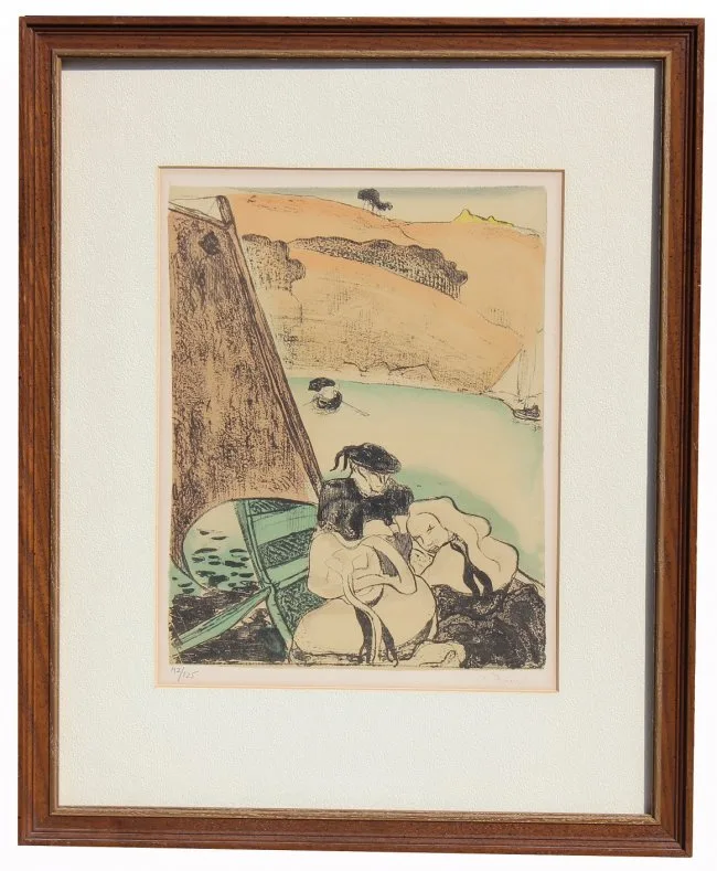 Émile Bernard, Untitled, Lithograph