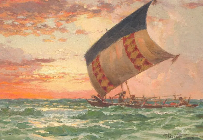 Untitled by Fernando Amorsolo, 1954, Oil on board, offered May 2020