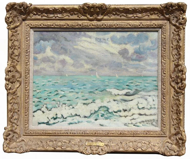 La Mer by Louis Valtat, Oil on canvas, offered May 2020