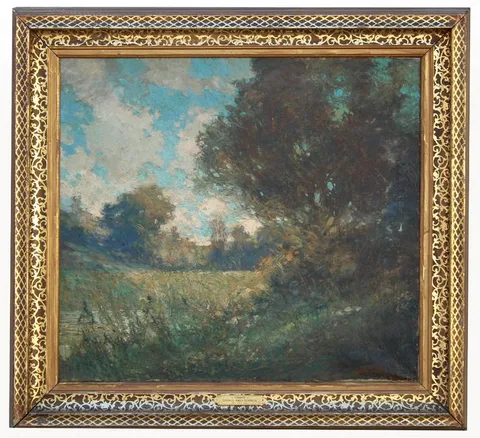 George Ames Aldrich, Summer, Oil on Canvas