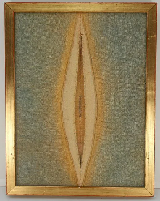 Construction for Line in Bondage by Signe Nelson, Acrylic, offered May 2020