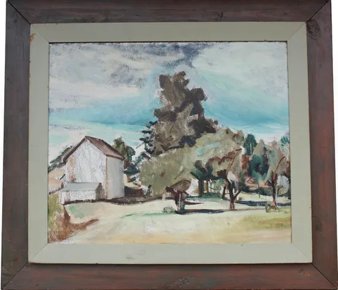 Fiske Boyd, Untitled, 1934, Oil on board