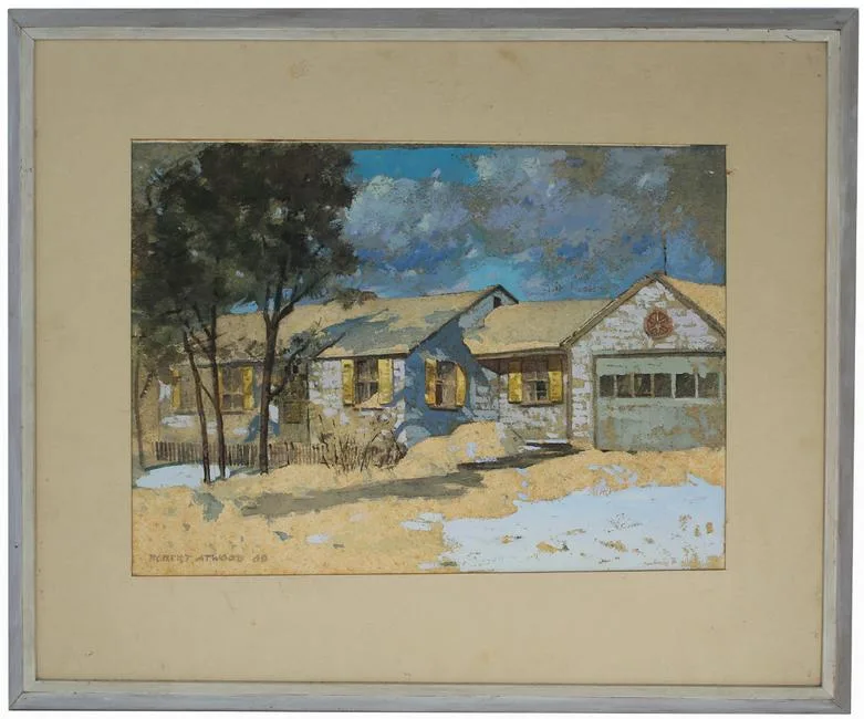 Untitled by Robert Atwood, Mixed media, offered May 2020
