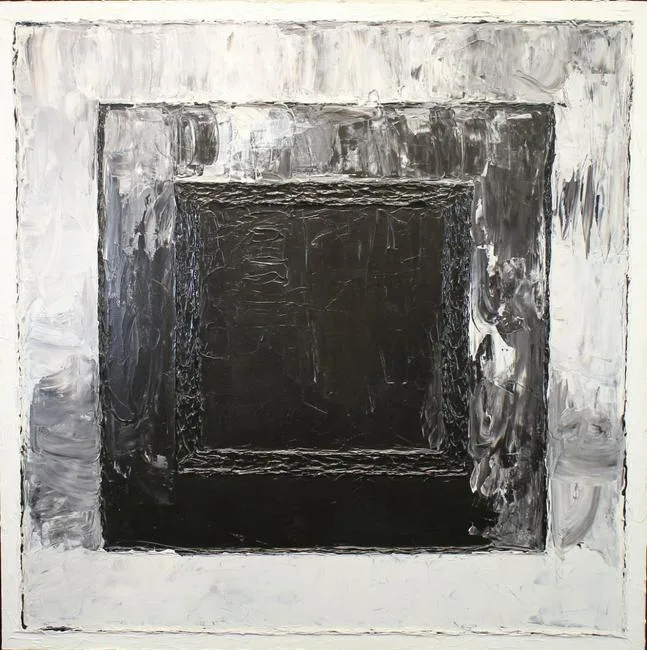 Kazuko Inoue, good painters understand the importance of clarity of composition and color., Oil on canvas