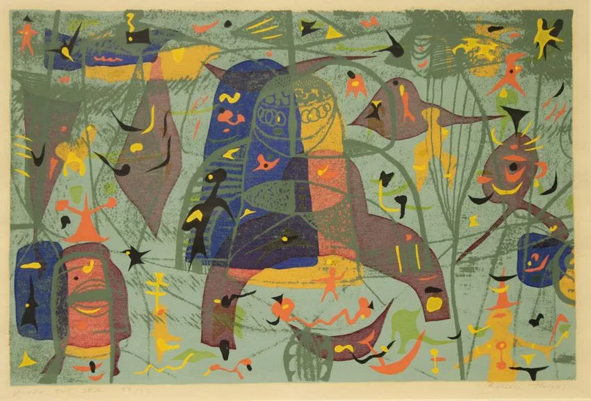 Russell Twiggs, Under the Sea, Serigraph