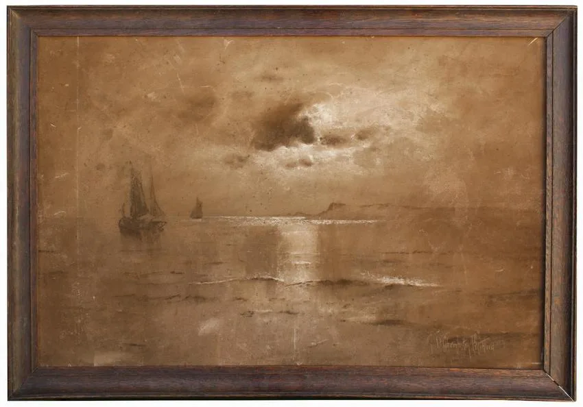 Untitled by George Thompson-Pritchard, Pastel, sold May 2020