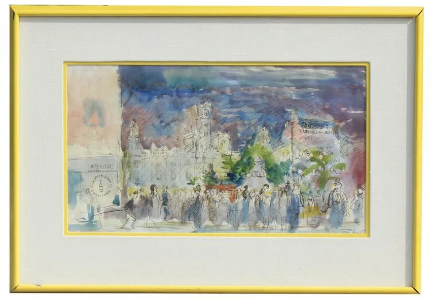 Pierre Sicard, Untitled, mixed media