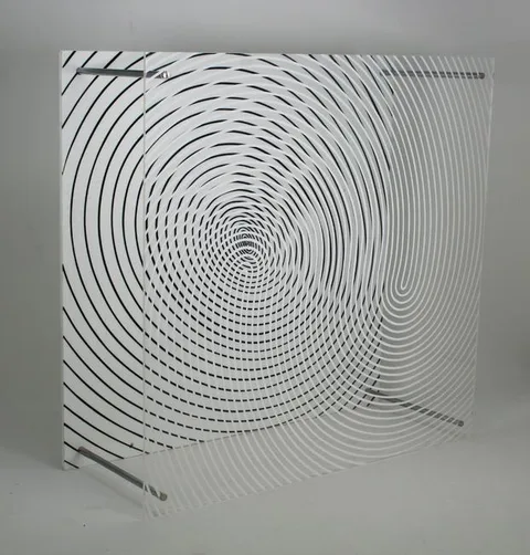 Jesús Rafael Soto, Espiral Doble, Silkscreen