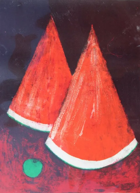 Rufino Tamayo, Tajadas de Sandias, Color Lithograph