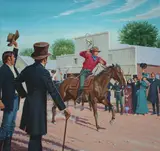 Edward Vebell, First Pony Express
