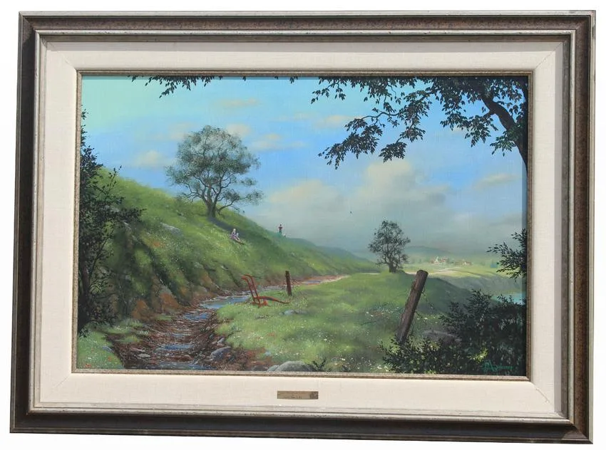 Loren Adams, Today You Can See Forever, Oil on Canvas