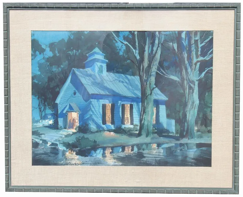 Untitled by John Pike, Watercolor, offered Jul 2020
