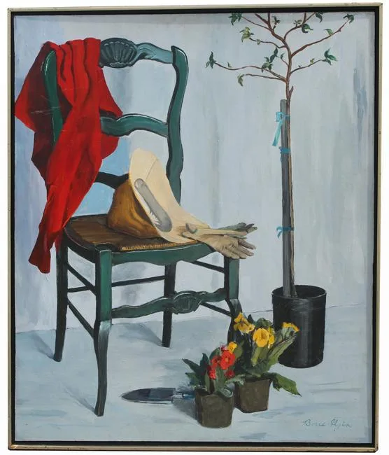 Untitled by Boris Kiril Ilyin, Oil on Canvas, offered Jul 2020