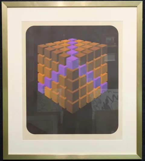 Marko Spalatin, Cube Cluster IV, print (other)