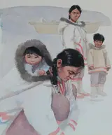 Tom McNeely, Inuit Women and Children