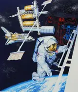 Chris Calle, Space Shuttle Transporting Mail