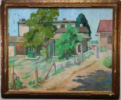 Untitled by Laura Hoernig, Oil on canvas, offered Jul 2020