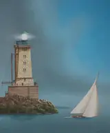 Keith Reynolds, Lighthouse and Sailboat