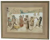 Louis Wain, Carol Singing