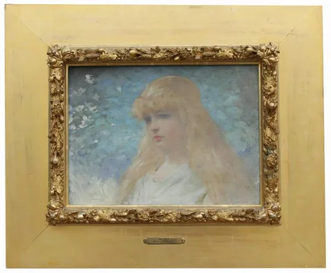 William Henry Lippincott, An Idyl, oil on canvas