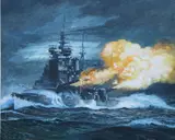 Brian Sanders, Battle of North Cape - HMS Duke of York