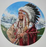 Chris Calle, Indian, Brave and Free