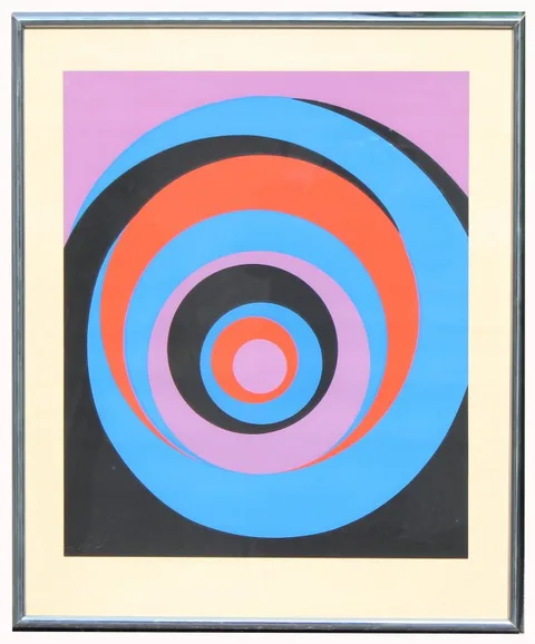 Theo Hios, Thunderbolt, lithograph