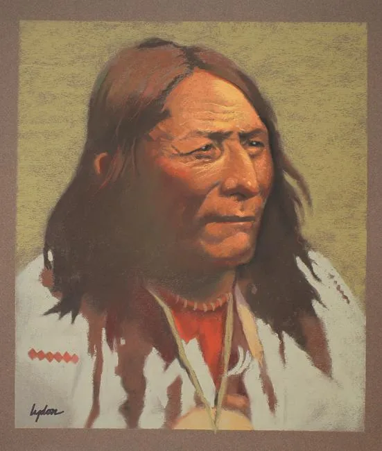 Crowfoot by Tom Lydon, Chalk on Paper, sold Aug 2020