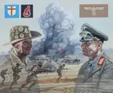 Brian Sanders, General Montgomery and General Rommel