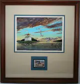 Ivan Kozlov, 1990 USSR Duck Conservation Stamp Art