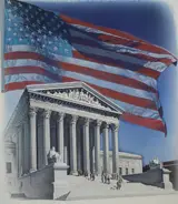 Jim Butcher, American Flag over Supreme Court