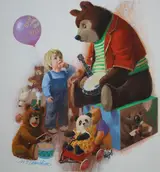 Mel Crawford, Santa Village/Child with Toys