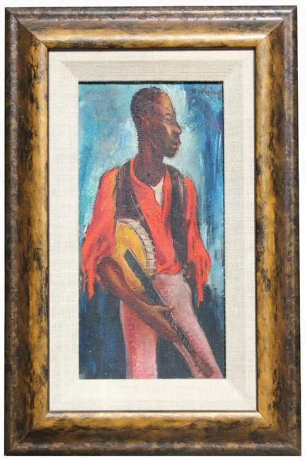 Hale Woodruff, Untitled, Oil on canvas