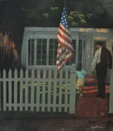 Tom Lydon, Flag over Porch