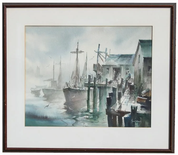 Untitled by John Cuthbert Hare, Watercolor, sold Oct 2020
