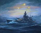 Brian Sanders, Battle of North Cape - The Scharnhorst