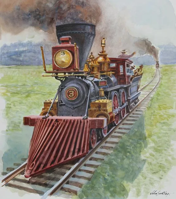 Hudson's General by John Swatsley, Oil on Illustration Board, sold Oct 2020