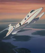 Jack Fellows, 1963 Learjet 23