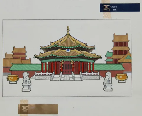 Liu Dun, Palace Museum - Shenyang, Watercolor