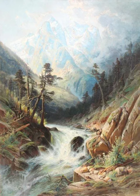 Carl Philipp Weber, Untitled, Oil on Canvas