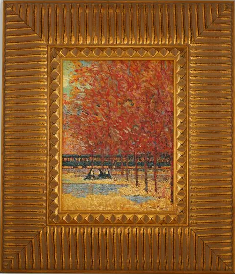 John Morris, Untitled, Oil on board