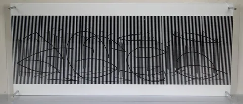 Jesús Rafael Soto, Escritura, Silkscreen
