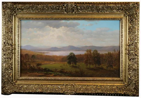 George Inness, Untitled, 1876, Oil on canvas