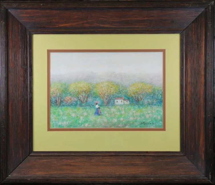 Untitled by Domenico Riccitelli, Watercolor and Gouache, offered Nov 2020