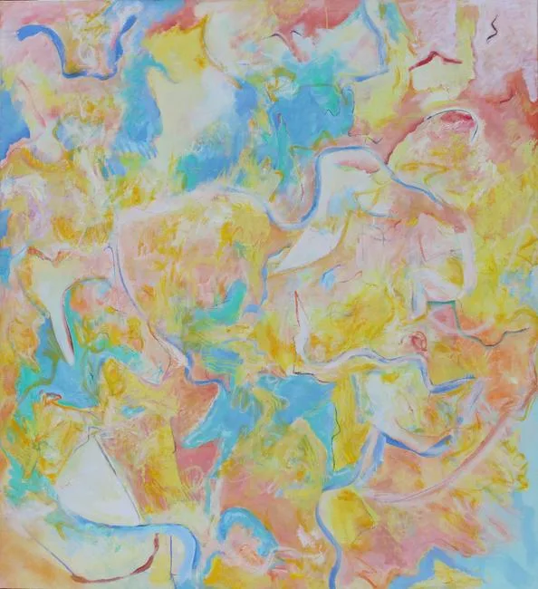 Thomas Koether, Olifactus, Oil on Canvas